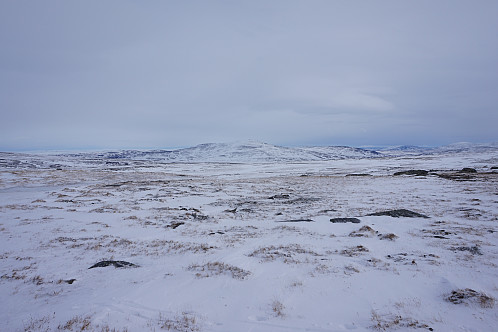 Lite med snø på disse traktene.
