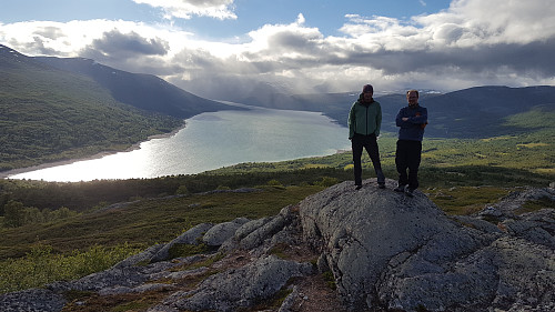 Egil og Aksel to gode arbeidskollegaer.  