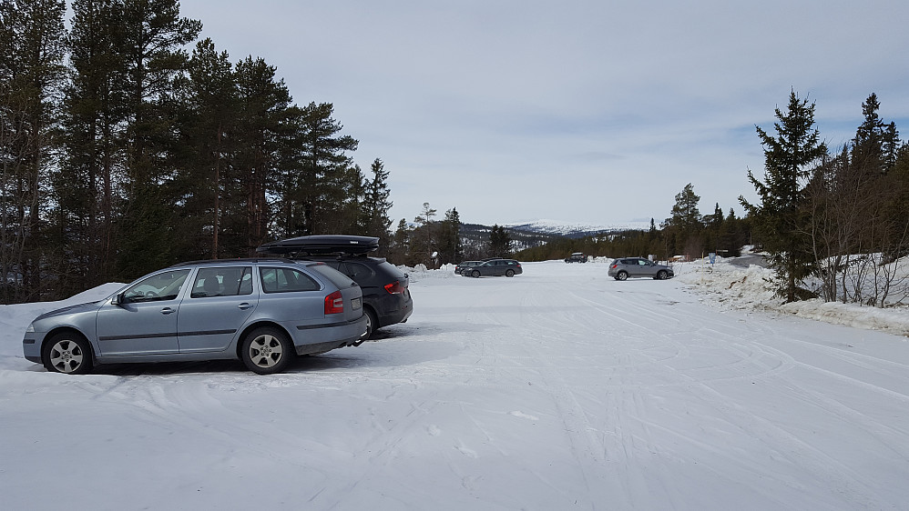 Dalsæter Fjellhotell parkeringsavgift her er 40 kr.