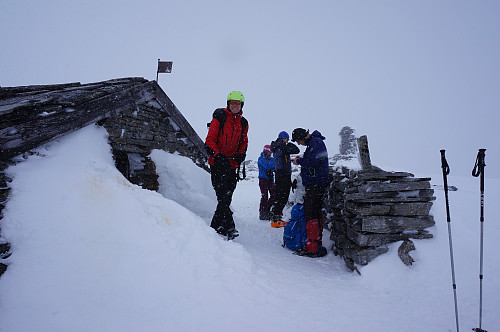 Fjellsportgruppen på tur.