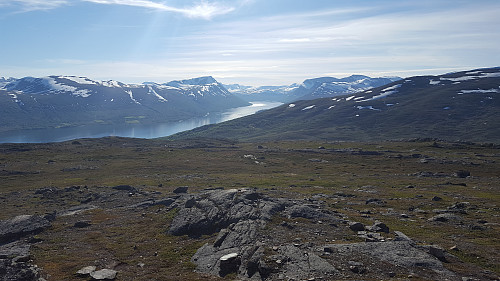 Fin utsikt fra topp punktet.