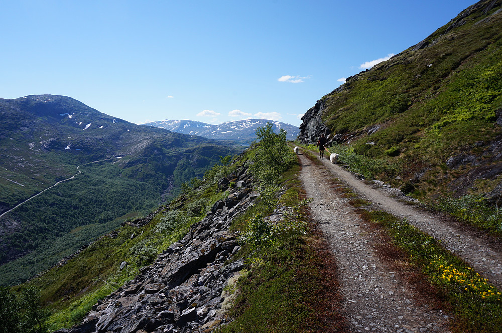 Lett start på turen.