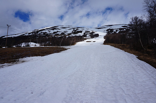 Fortsatt greie snøforhold her.
 