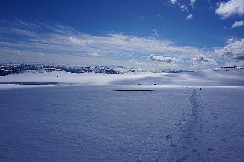 Fortsatt greie snøforhold her.
 