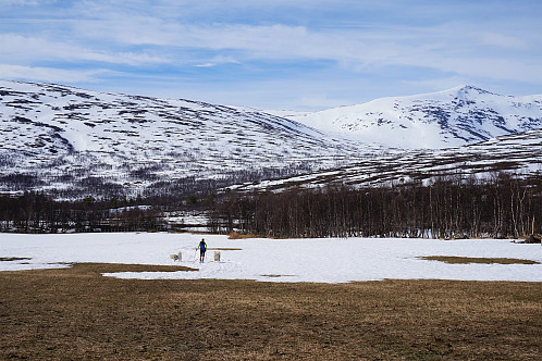 Start fra Storlia og snøen minker i rasende fart denne våren.
