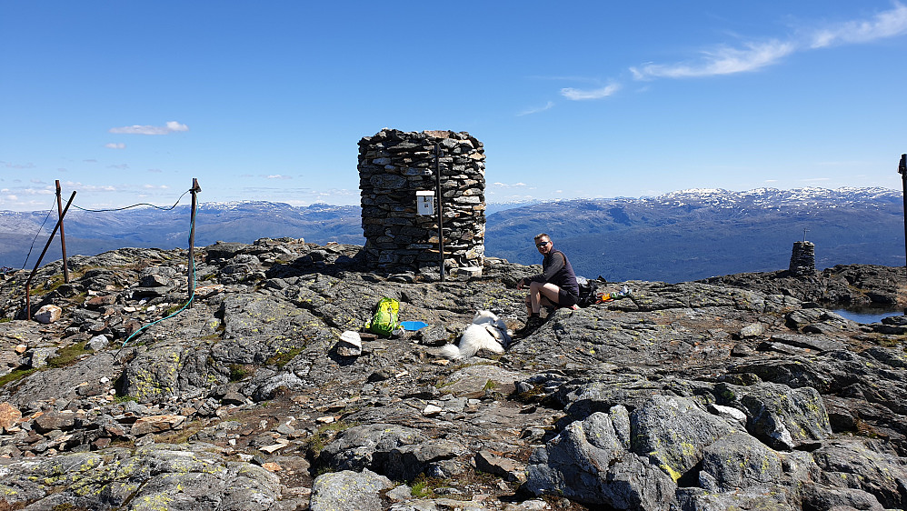 Gullfjelltoppen 987 moh.