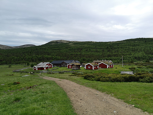 Iidyllisk ved Sparsjøvollan.