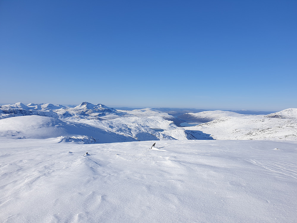 Snota og Gråsjøen i det fjerne.