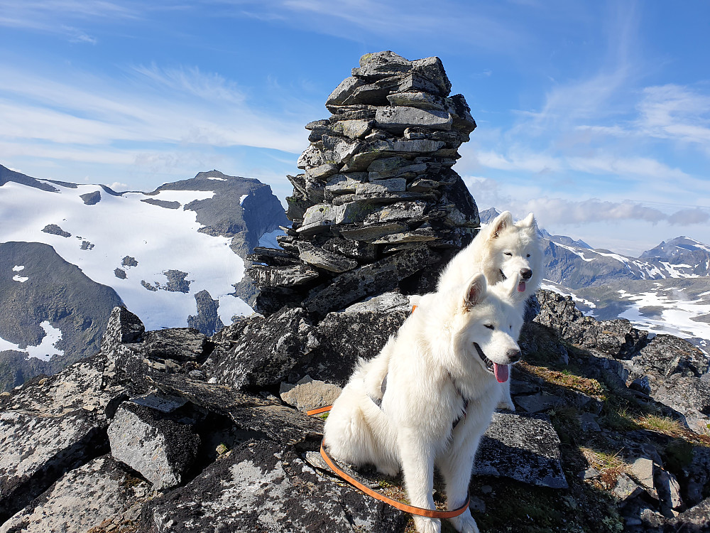 Storm og Snø på Tverrfjellet 1508 moh.