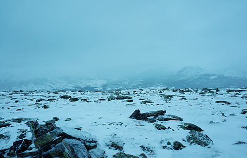 Ikke det beste været på Oppdal i dag,men tur ble det.