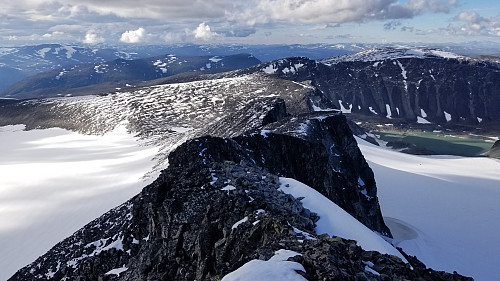 Eggen sett sørfra