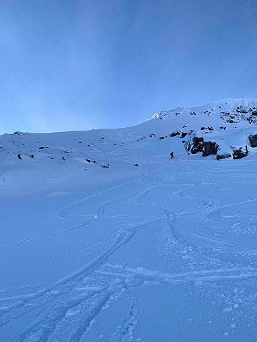 Her var det god snø