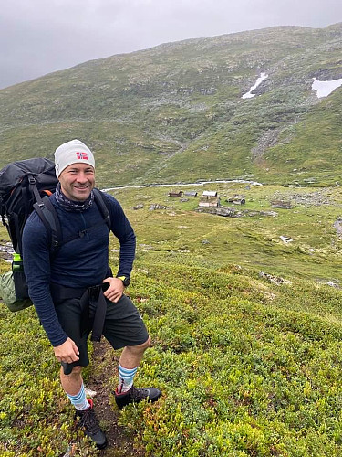 Kan vel koste på seg eit smil når ein har kome såpass langt (men lite visste eg då av kva som stod att).