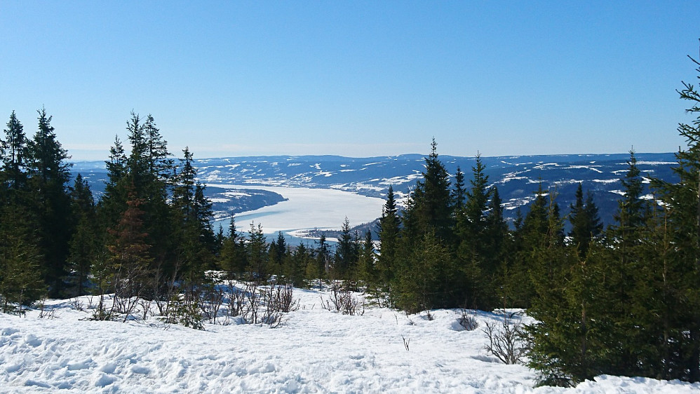 Utsikt fra Balbergkampen