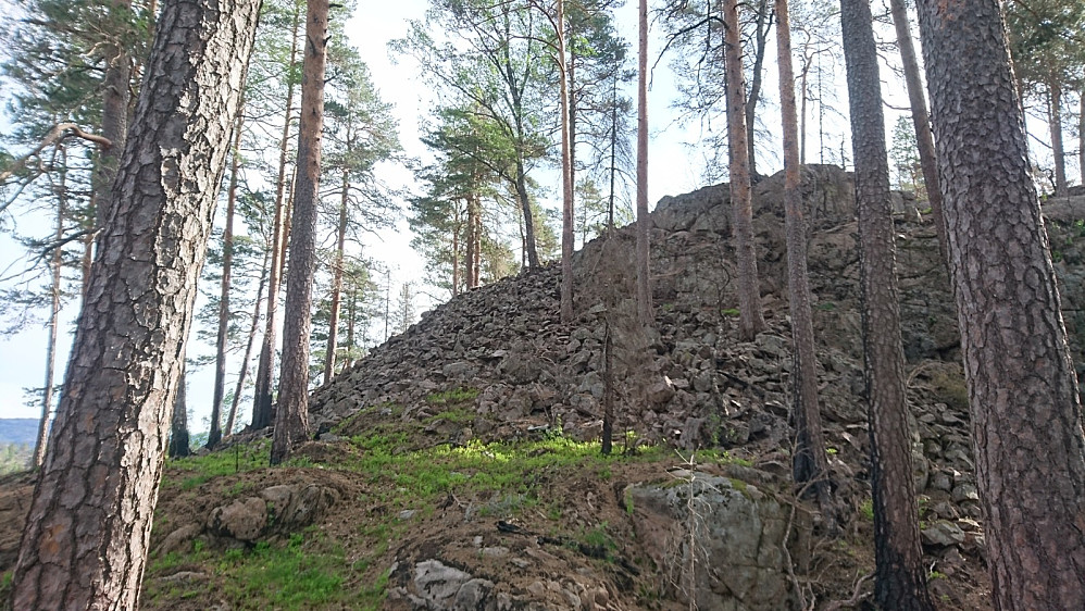 Bygdeborgen på Bjordamskollen