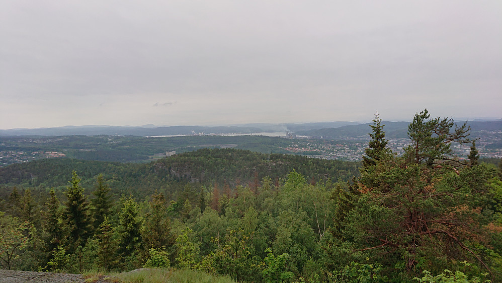 Utsikt fra Årdalsåsen
