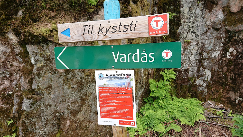Skilting ved parkering