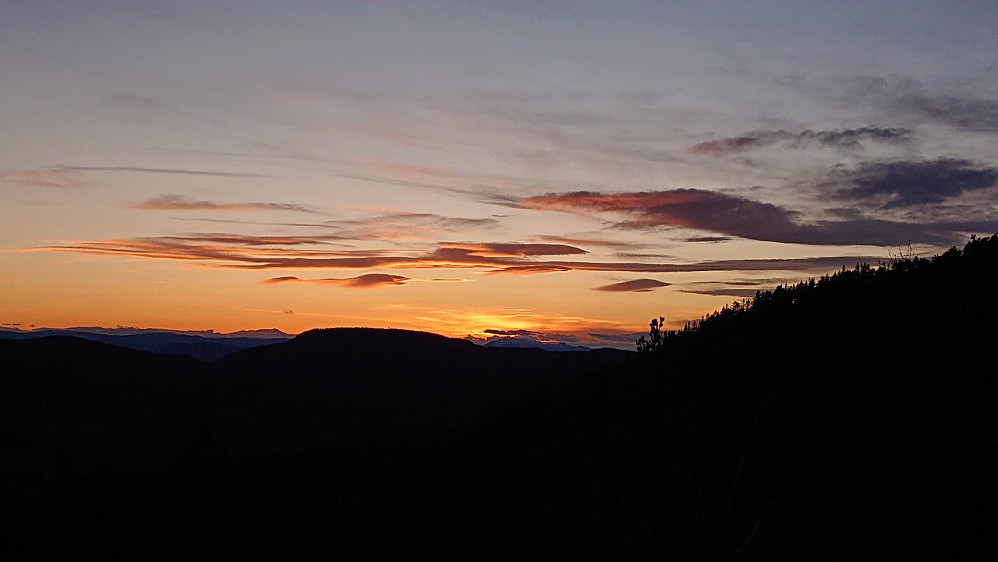 Etter solnedgang, fra Ramsberget