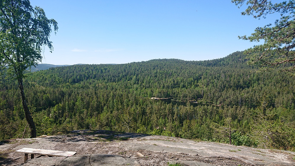 Toppen av Tinnskollen.