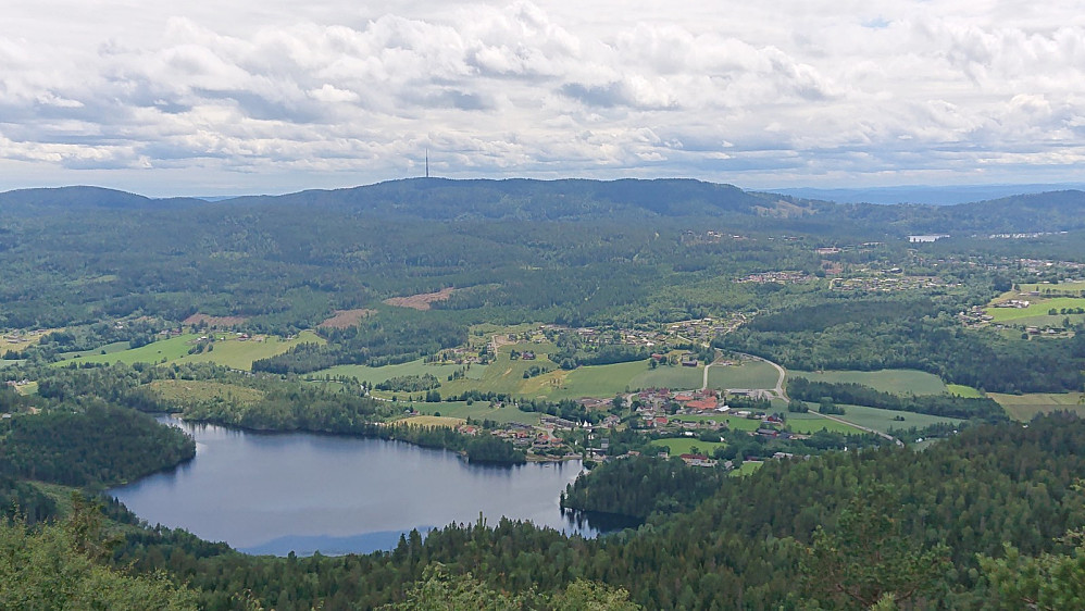 Utsikt mot Siljan.