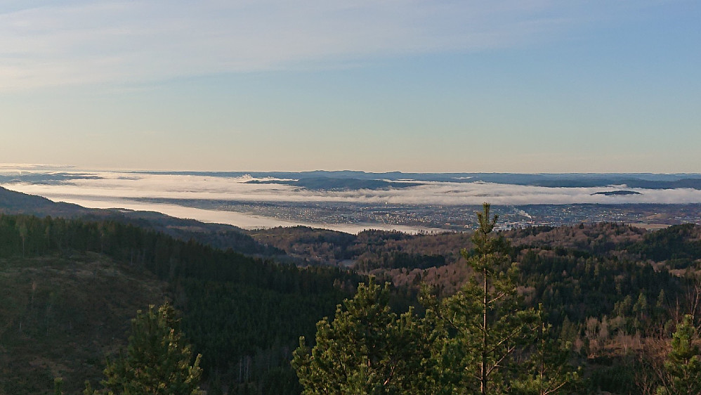 Utsikten fra Blåfjell.