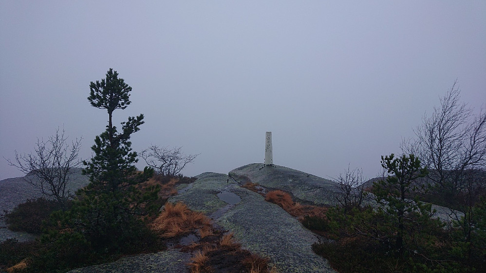 Ved utsikten på Vestre Skrehelle.