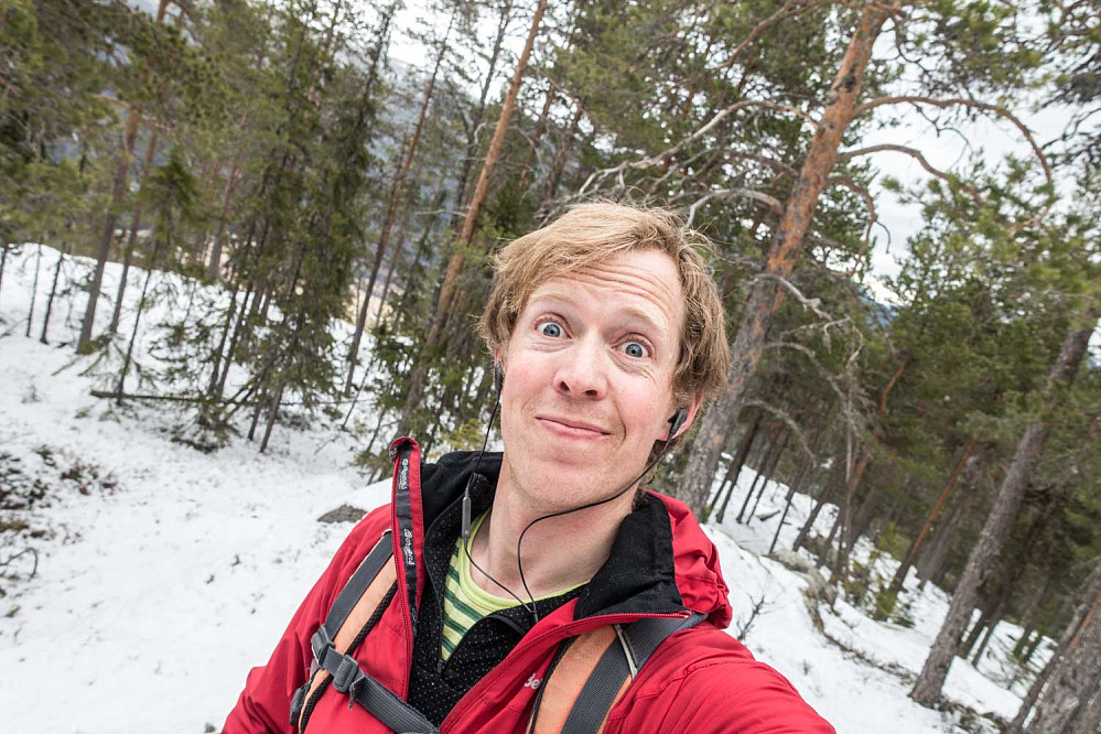 Jaja, så var man på toppen.