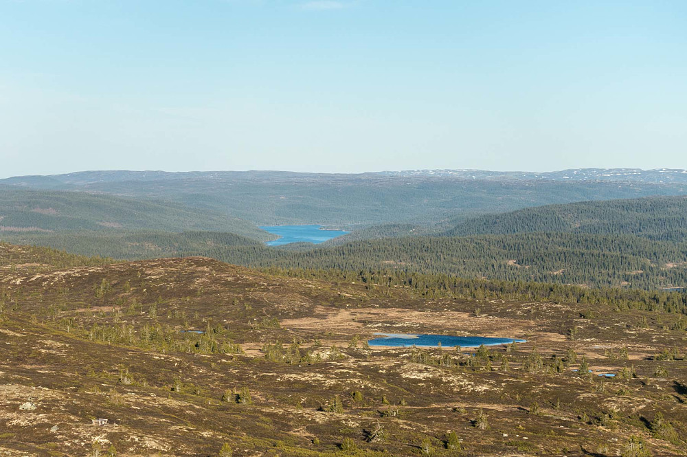 Utsikt mot Strøen og Vassfaret