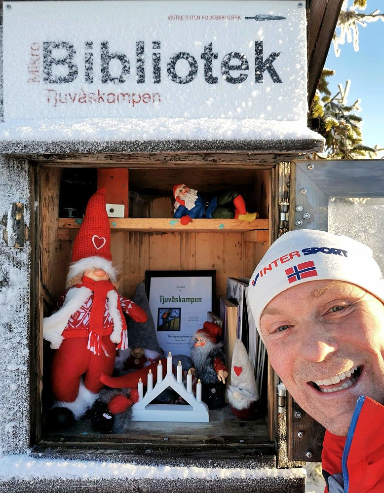 Både små og store nisser på Tjuvåskampen idag. 