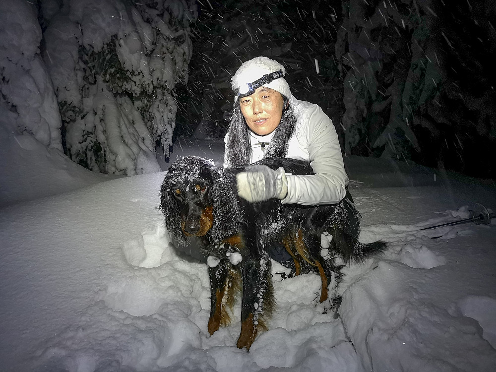 På toppen