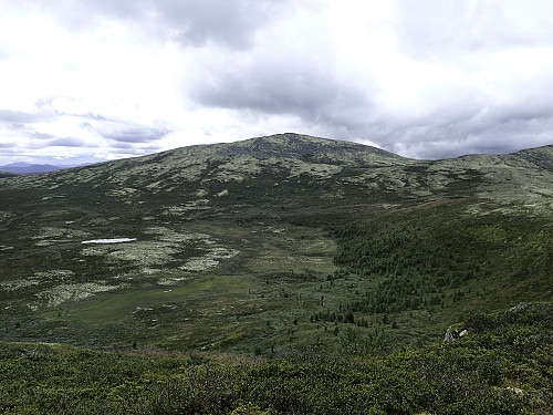 Utsikt fra Vardhø mot Steinhø. Ser man til høyre på bildet, så ser man at turen over ikke er særlig tung =)