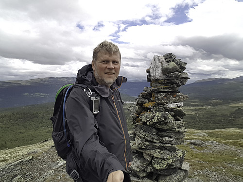 Jeg måtte også ha en liten selfie fra Vardhø =)
