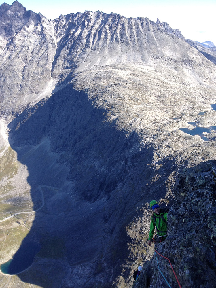 Torstein og Anja i fint driv på andre taulengde.