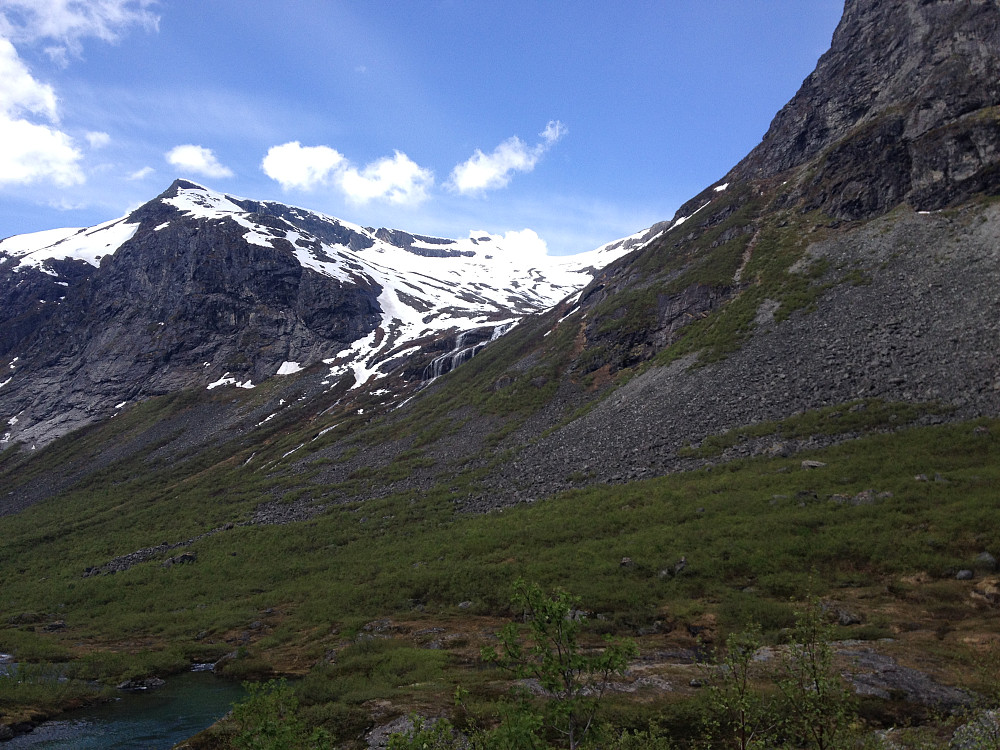 Noen minutter skibæring.