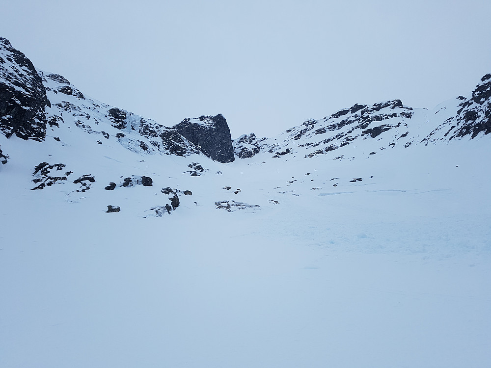 Øvre del av Ryssdalen med Ryssdalsnebba til høyre.