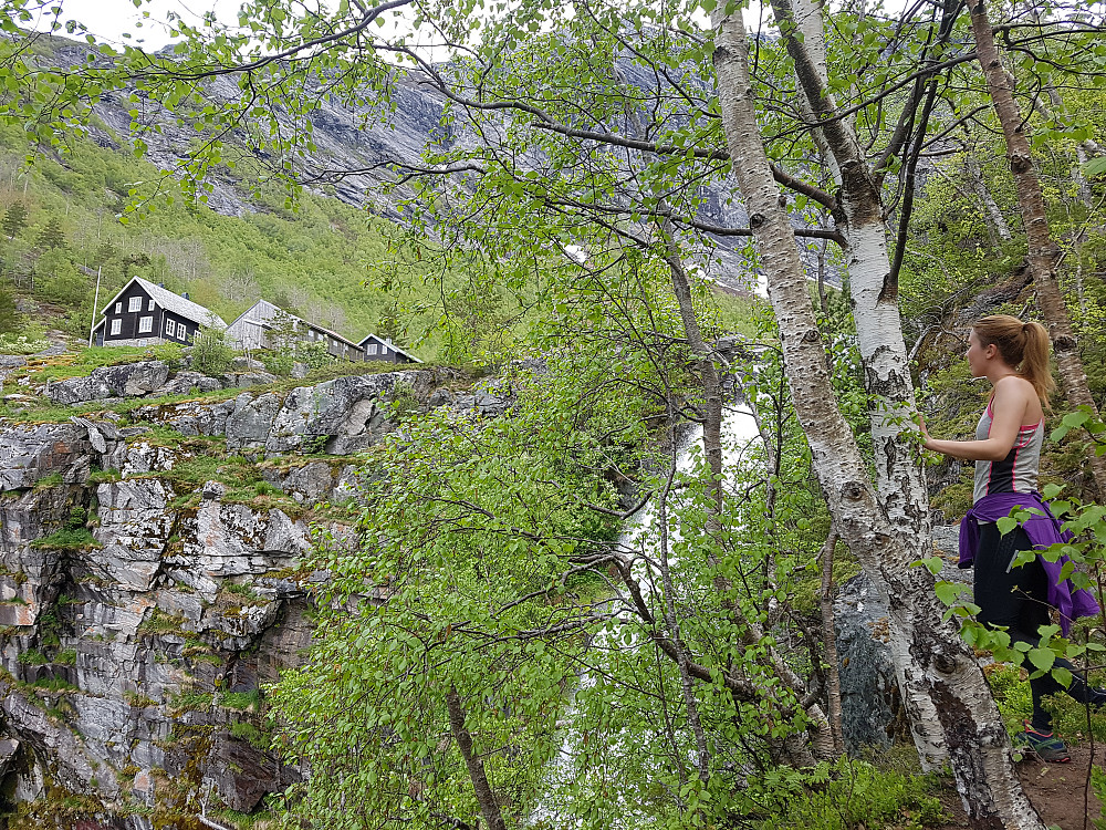 Muldalsfossen i sikte