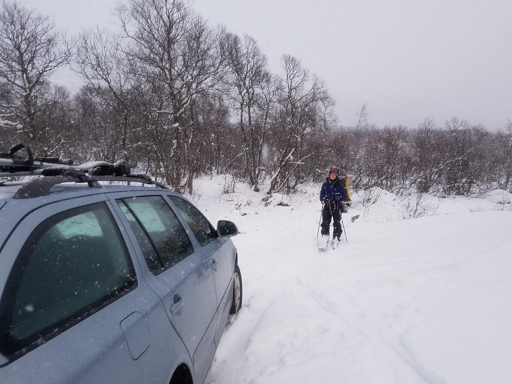 Skiføre til bilen, om ikke annet.