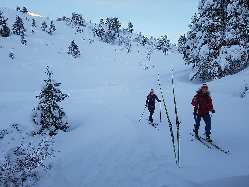 På Langdalsbu (som var stengt for anledningen)