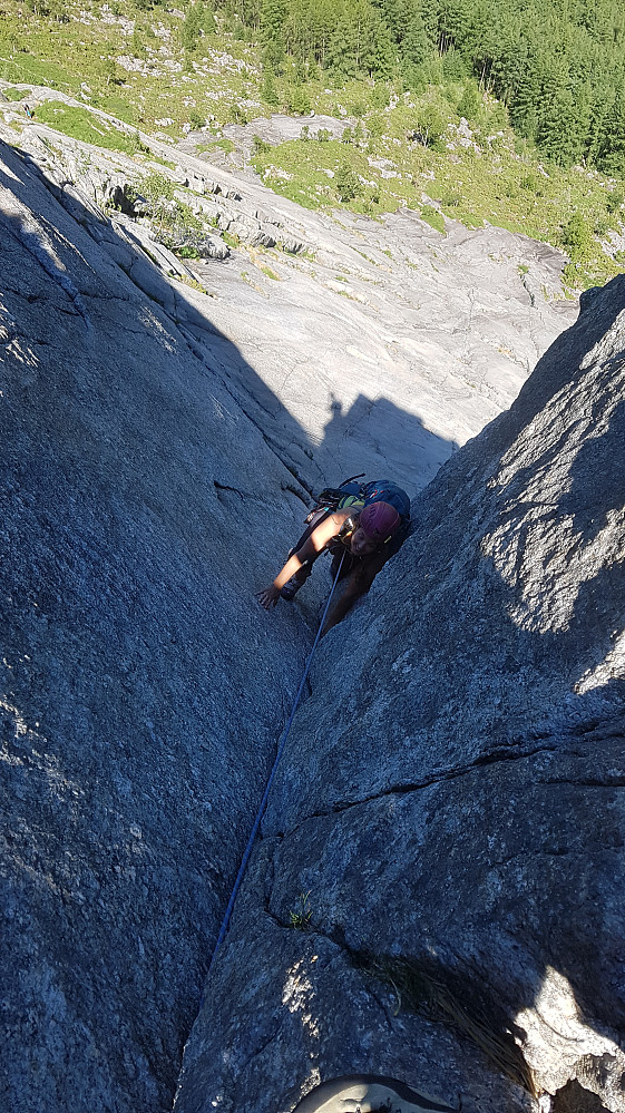 Kjersti på 2. taulengde.