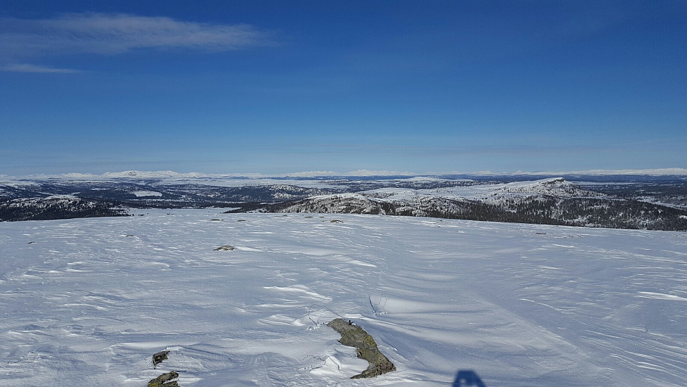 Rondane lurer i det fjerne.