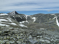 Utsikt mot Høgronden og Storsvulten.