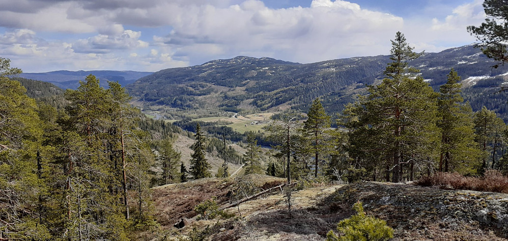 Utsikt mot Sør fra Kristiansmokollen
