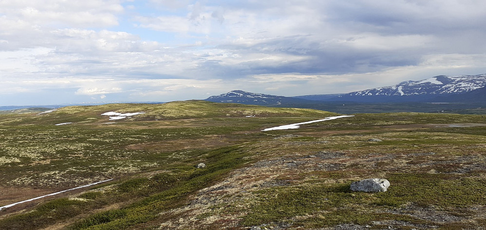 Mot Rennefjellet fra "hovedtoppen"