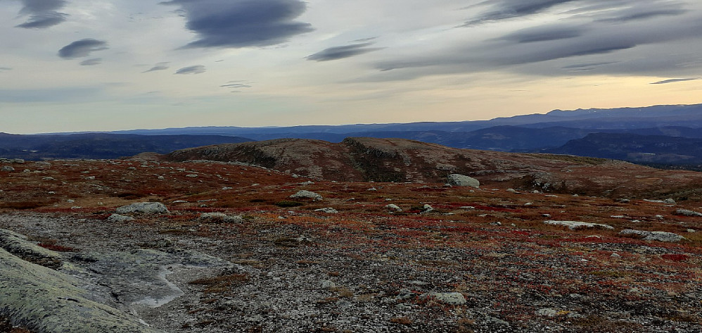 Mot Gravfjellet fra Kjølafjellet
