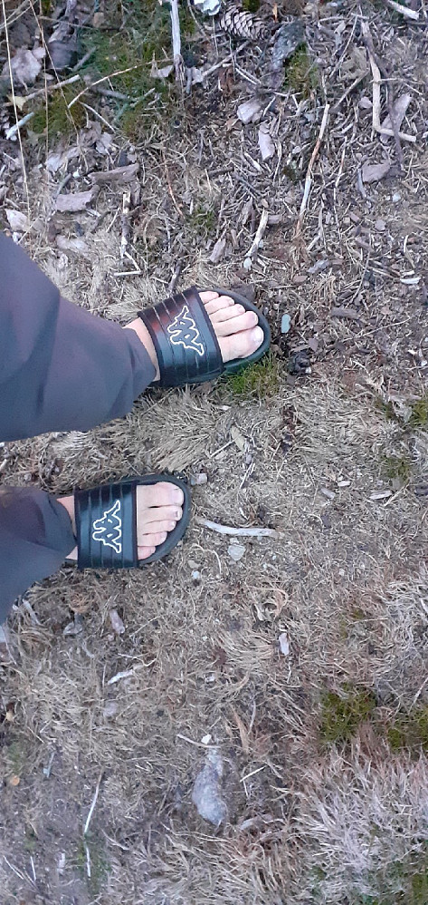 Min første tur i slippers