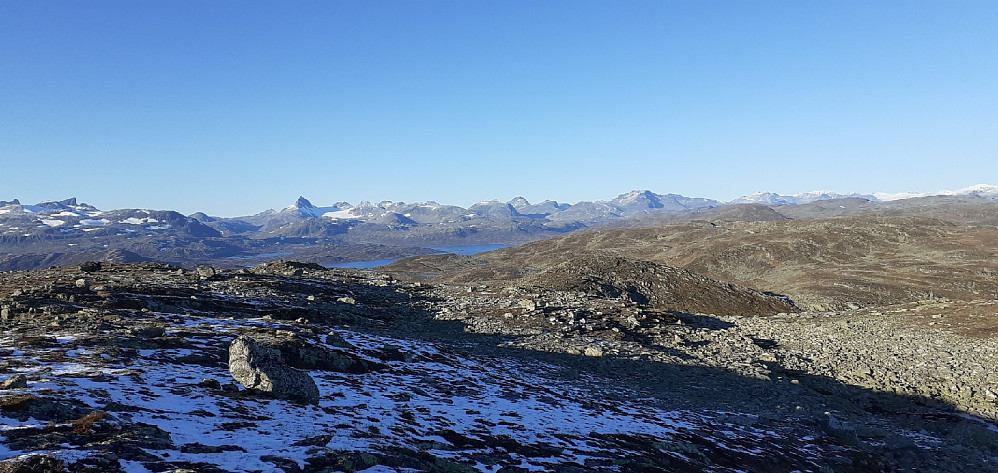 Fra Målegge tilbake langs dagens rute.