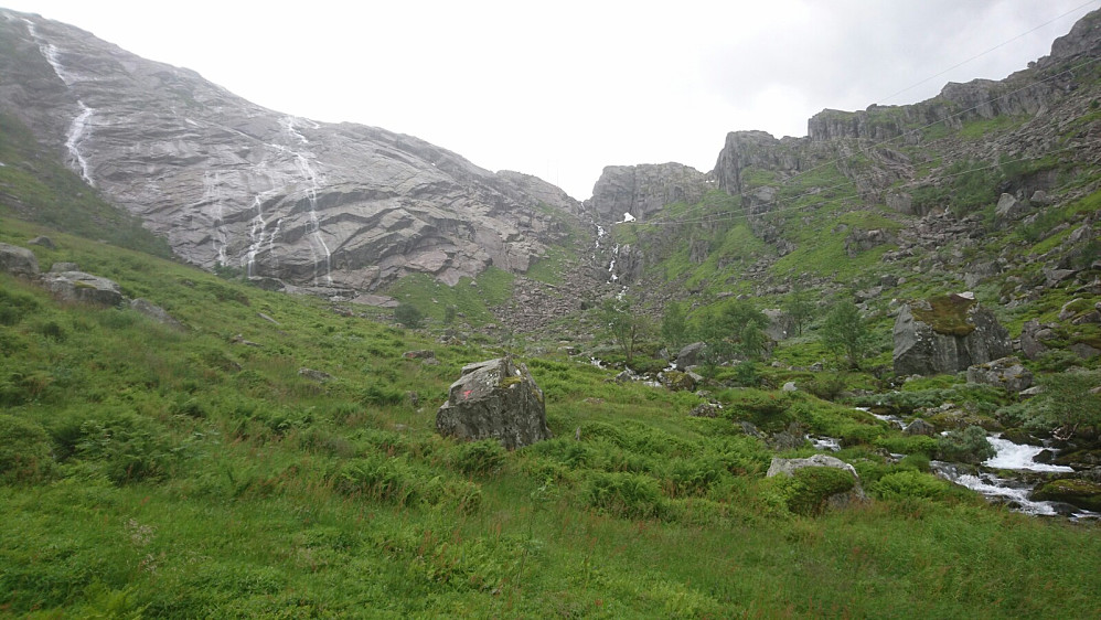 Øverste del av Daurmålsdalen.