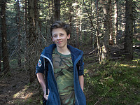 Flott skog på alle kanter.