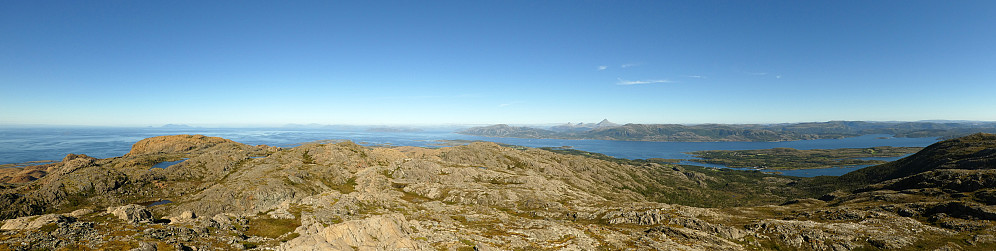 Panorama fra toppen!