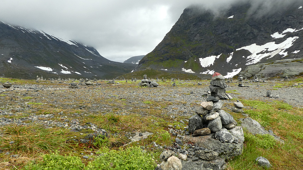 Vardebygging ved P-lomme.